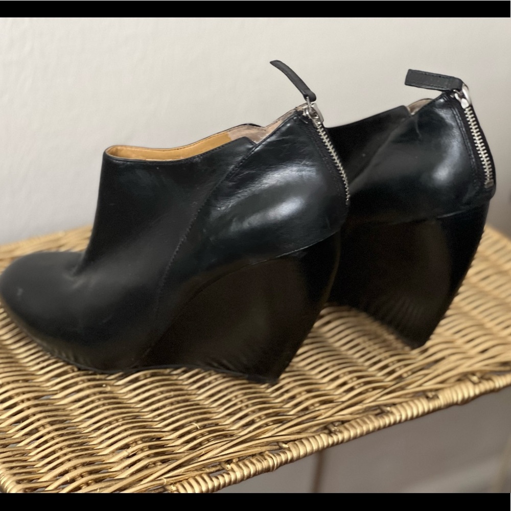 Nine West leather booties.  Perfect condition